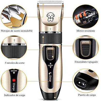 KIT DE PELUQUERIA PARA MASCOTA HAPPY PET